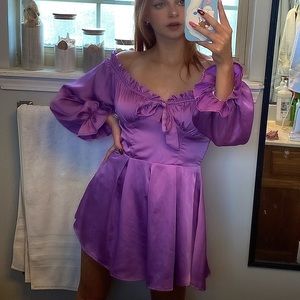 purple fairy dress <3